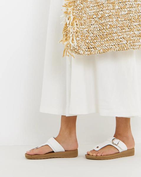 Toe Post Comfort Sandal Wide