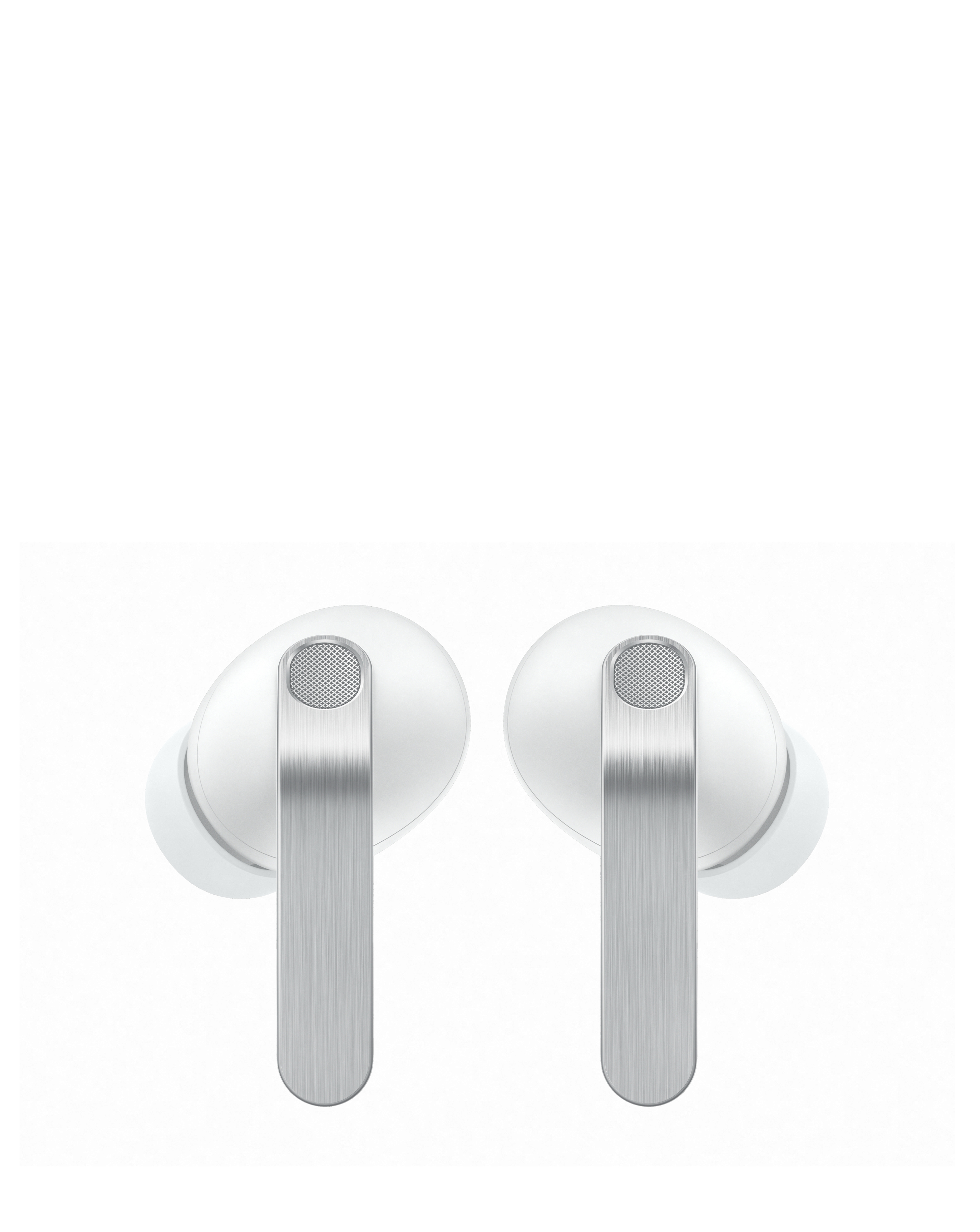 Samsung White Galaxy Buds4 Pro With Galaxy Ai Size 2