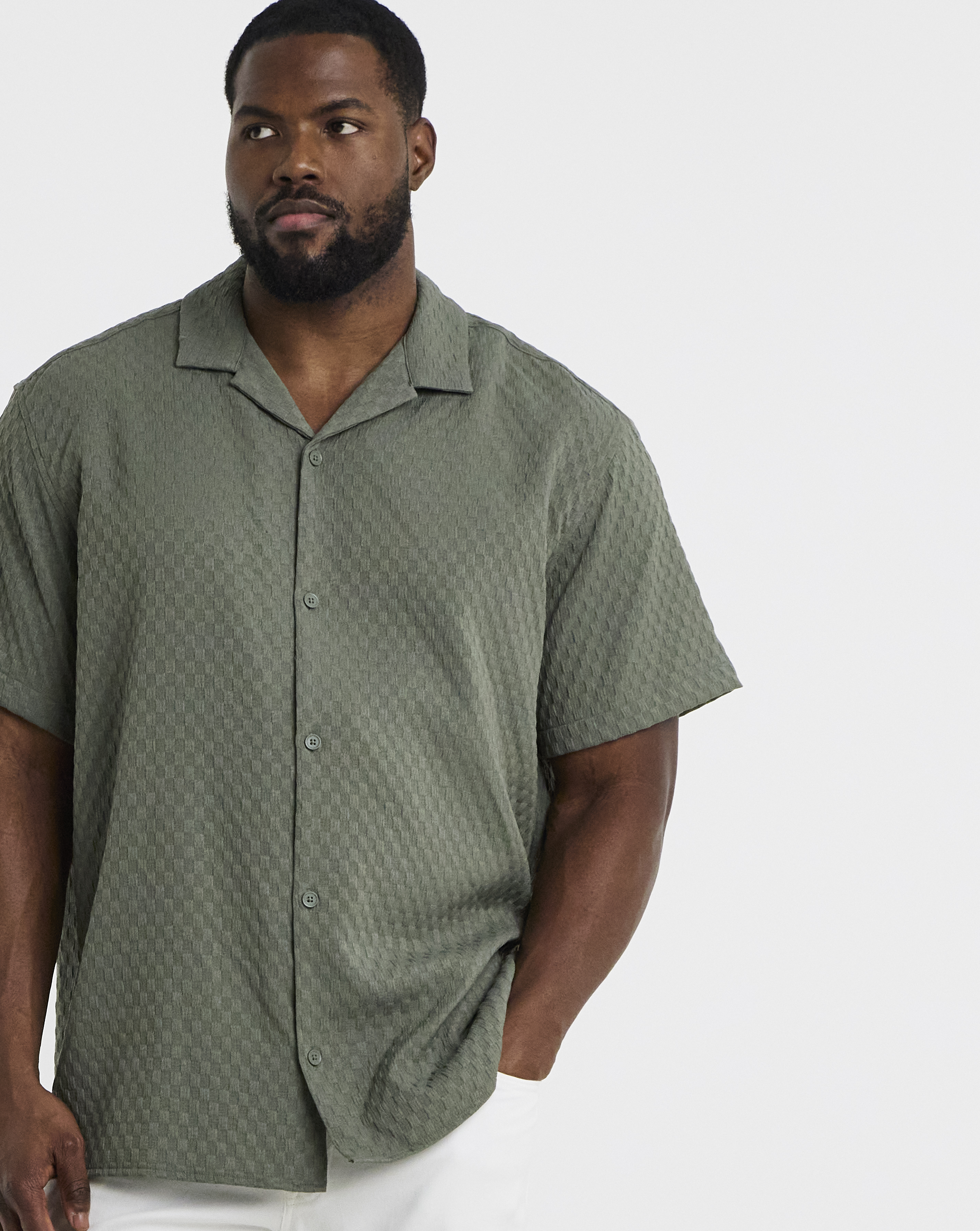 Jack & Jones Sean Textured Resort Shirt