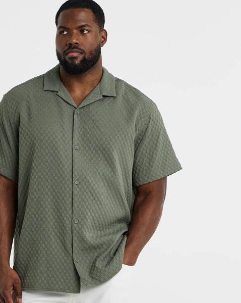 Jack & Jones Sean Textured Resort Shirt