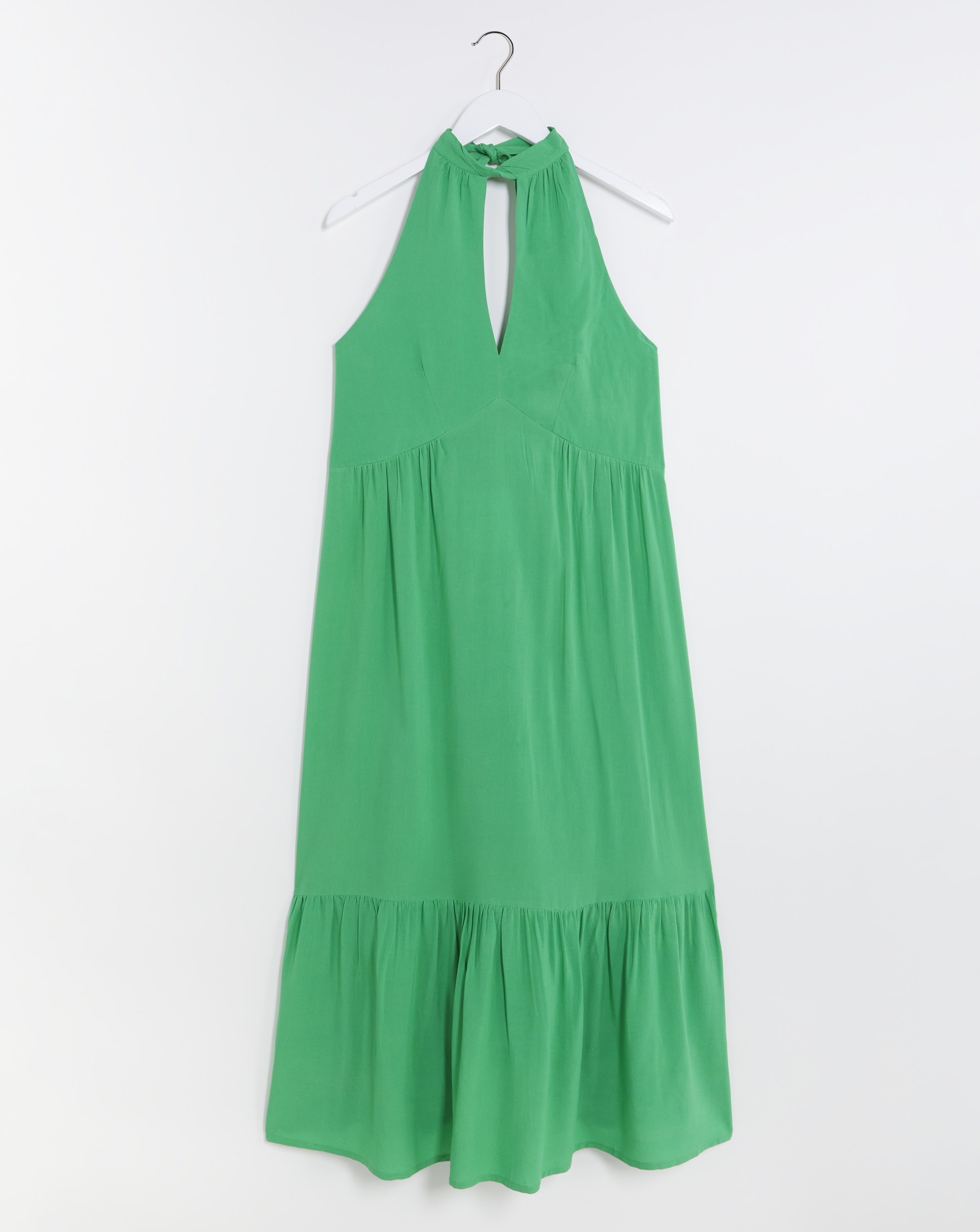Boho Halter Neck Beach Dress