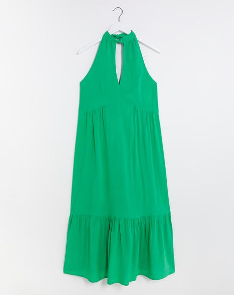 Boho Halter Neck Beach Dress
