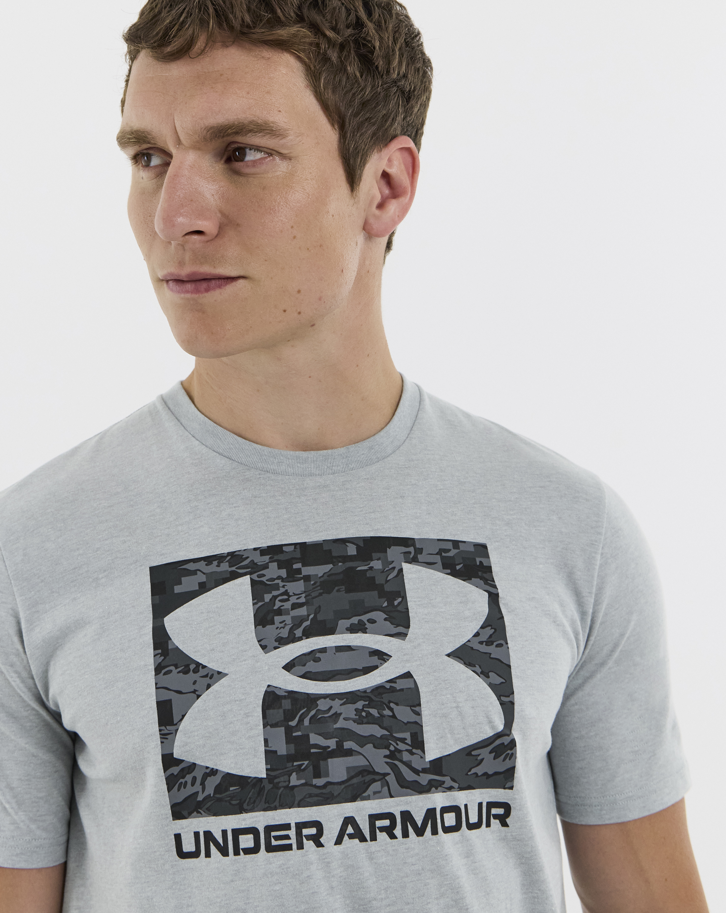Under Armour Camo Boxed Logo T-Shirt