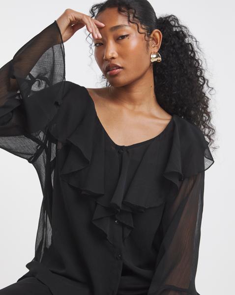 Romantic Ruffle Blouse