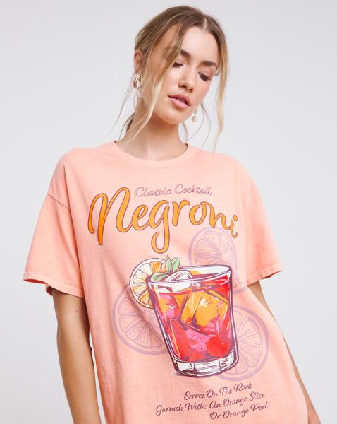 Simply Be Negroni Cocktail T-Shirt