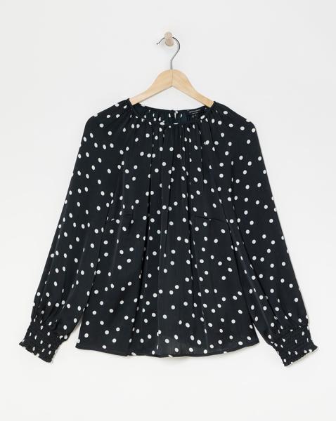 Raglan Sleeve Satin Top