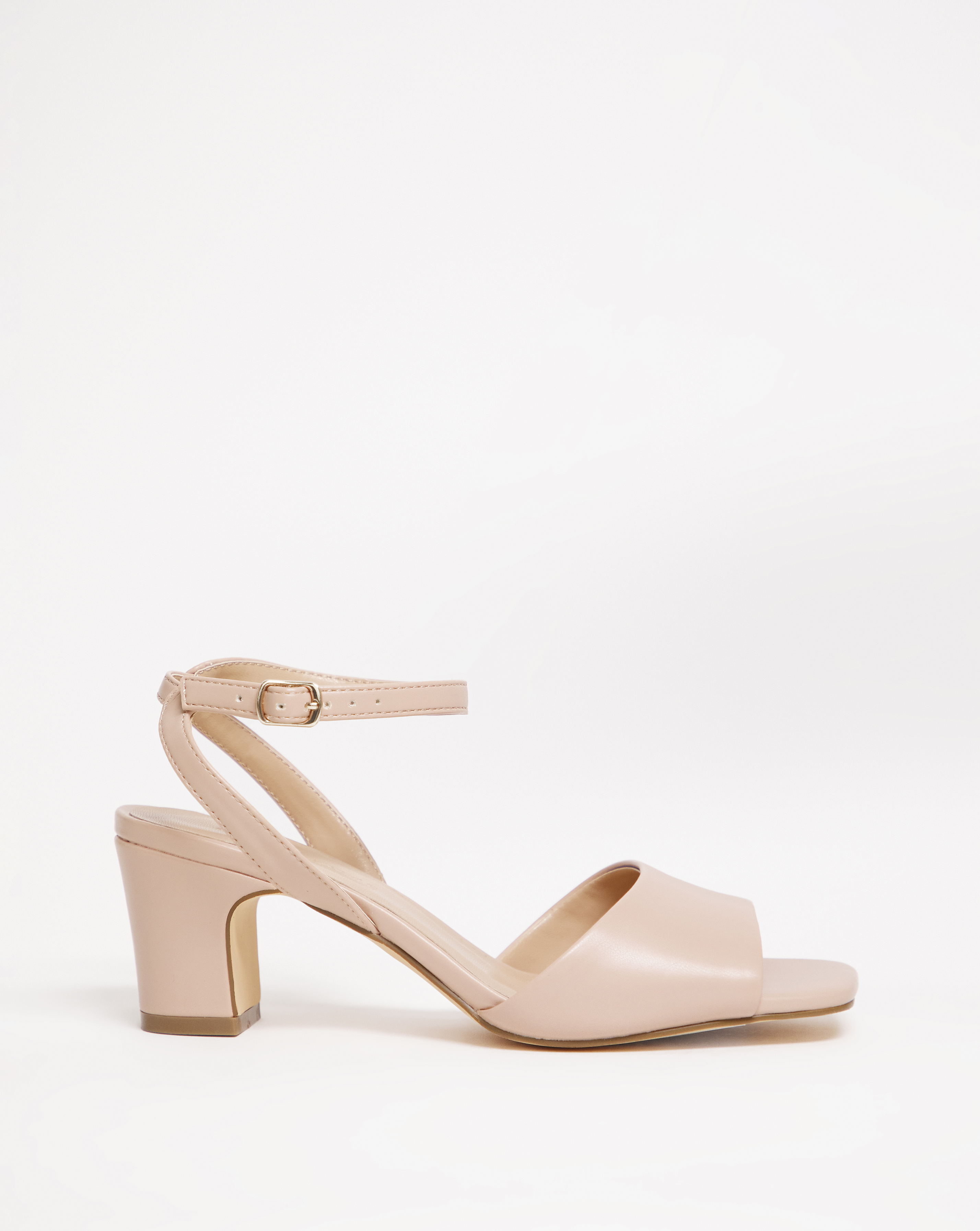 Ankle Strap Block Heel Sandal E Fit
