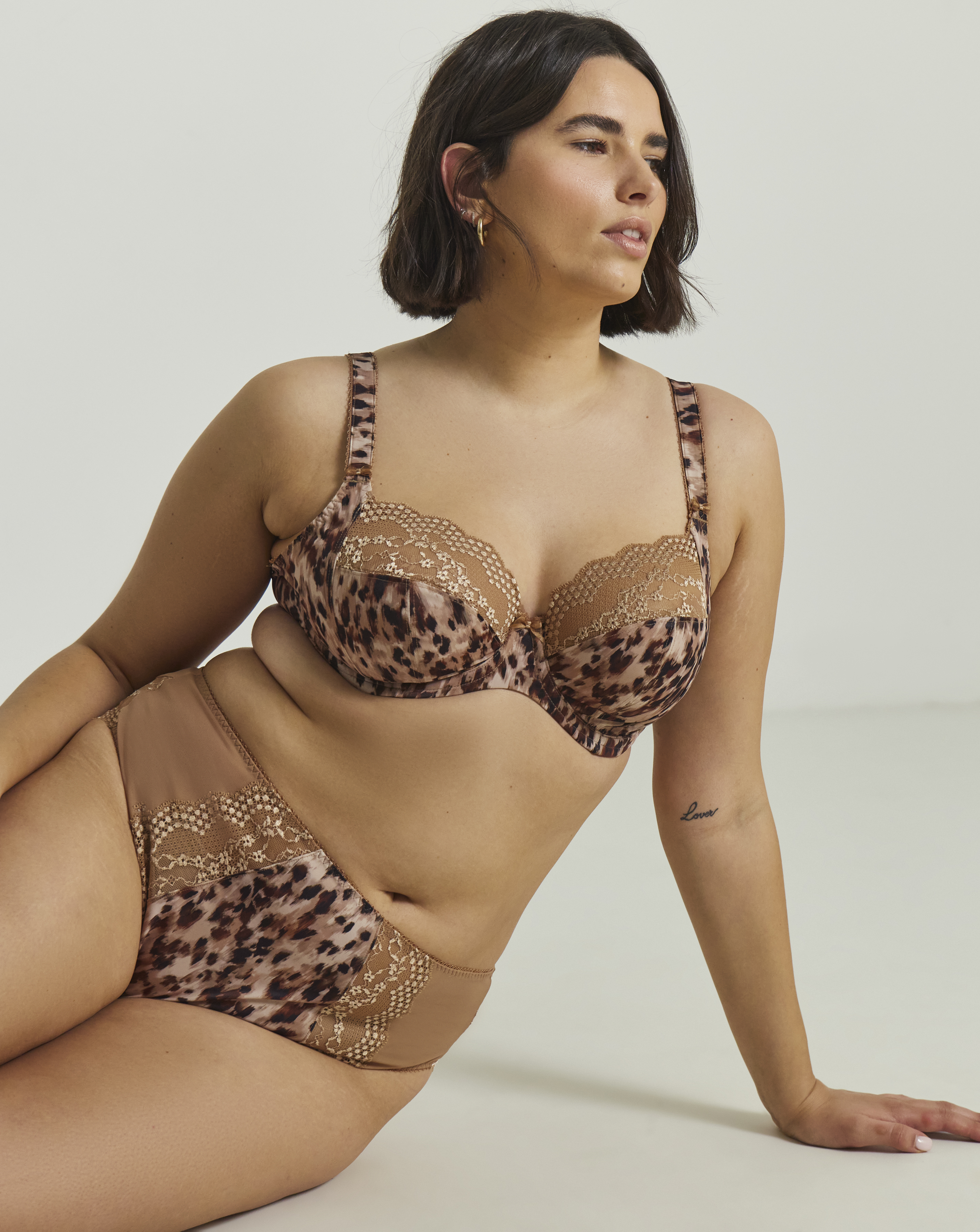 New In - Elomi Lucie High Leg Knicker Wildcat