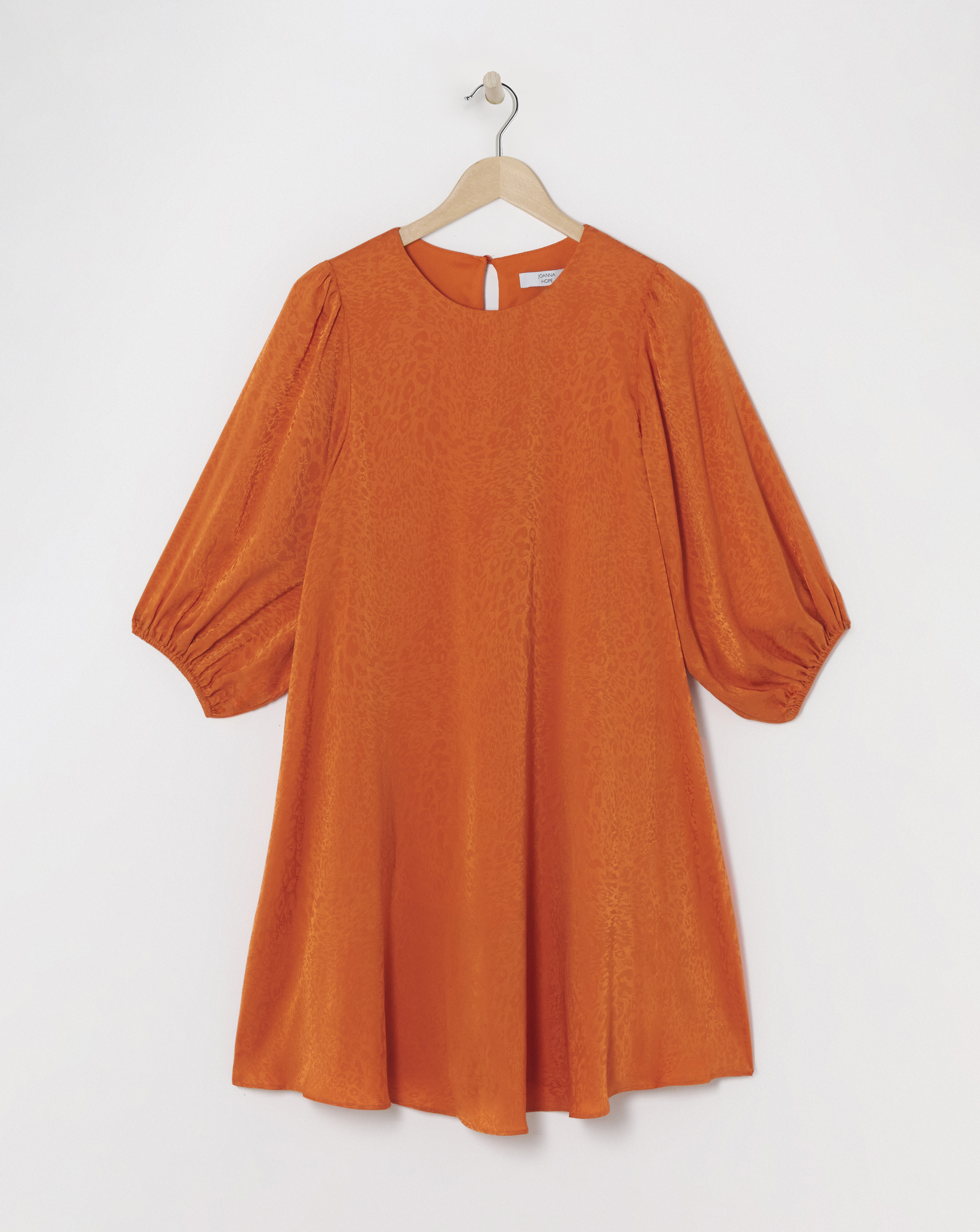 Joannah Hope Satin Jaquard Swing Dress