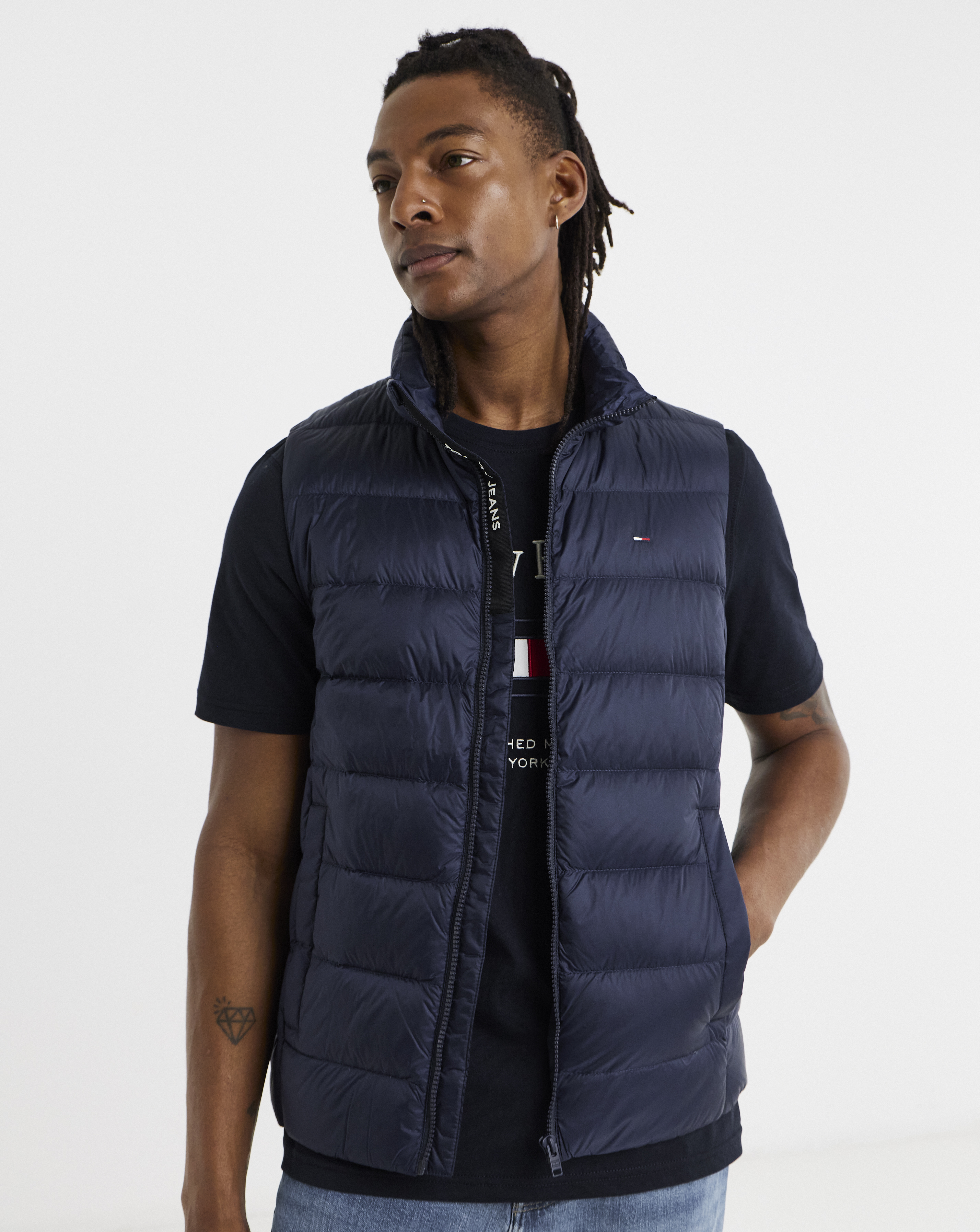 Tommy Jeans Gilet - Navy