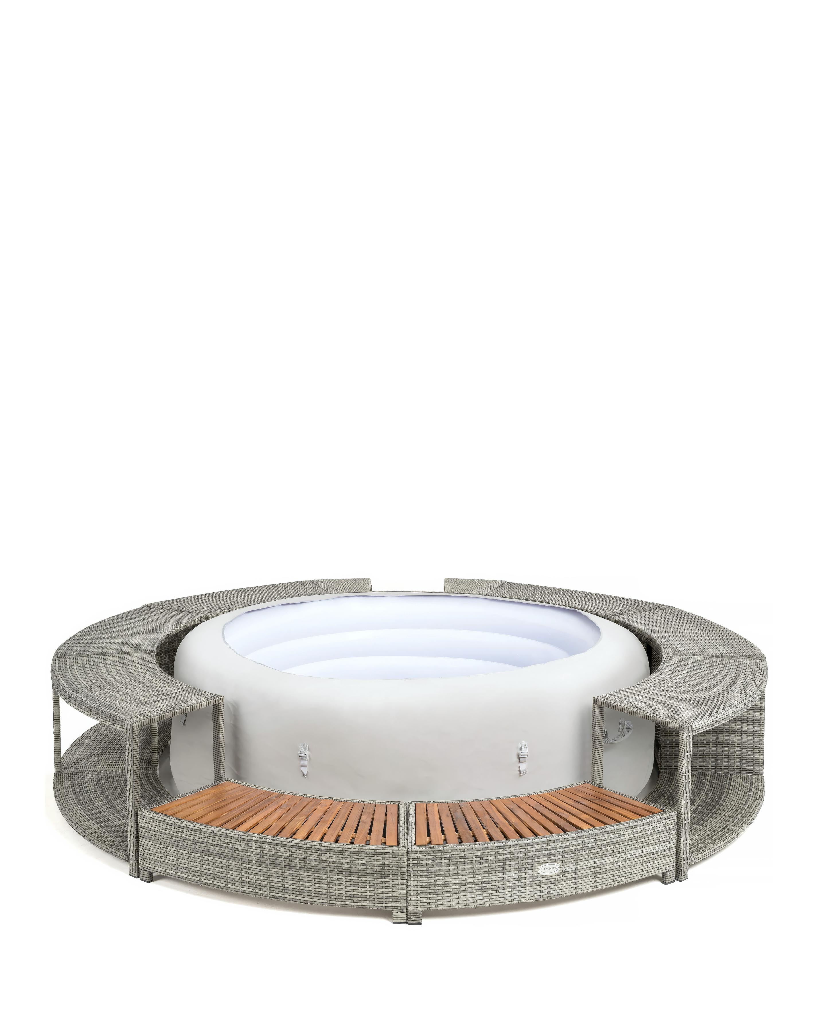 Lay-Z-Spa 180cm Rattan Hot Tub Surround