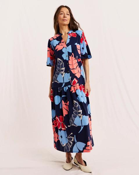 Julipa Petite Button Down Midi Dress