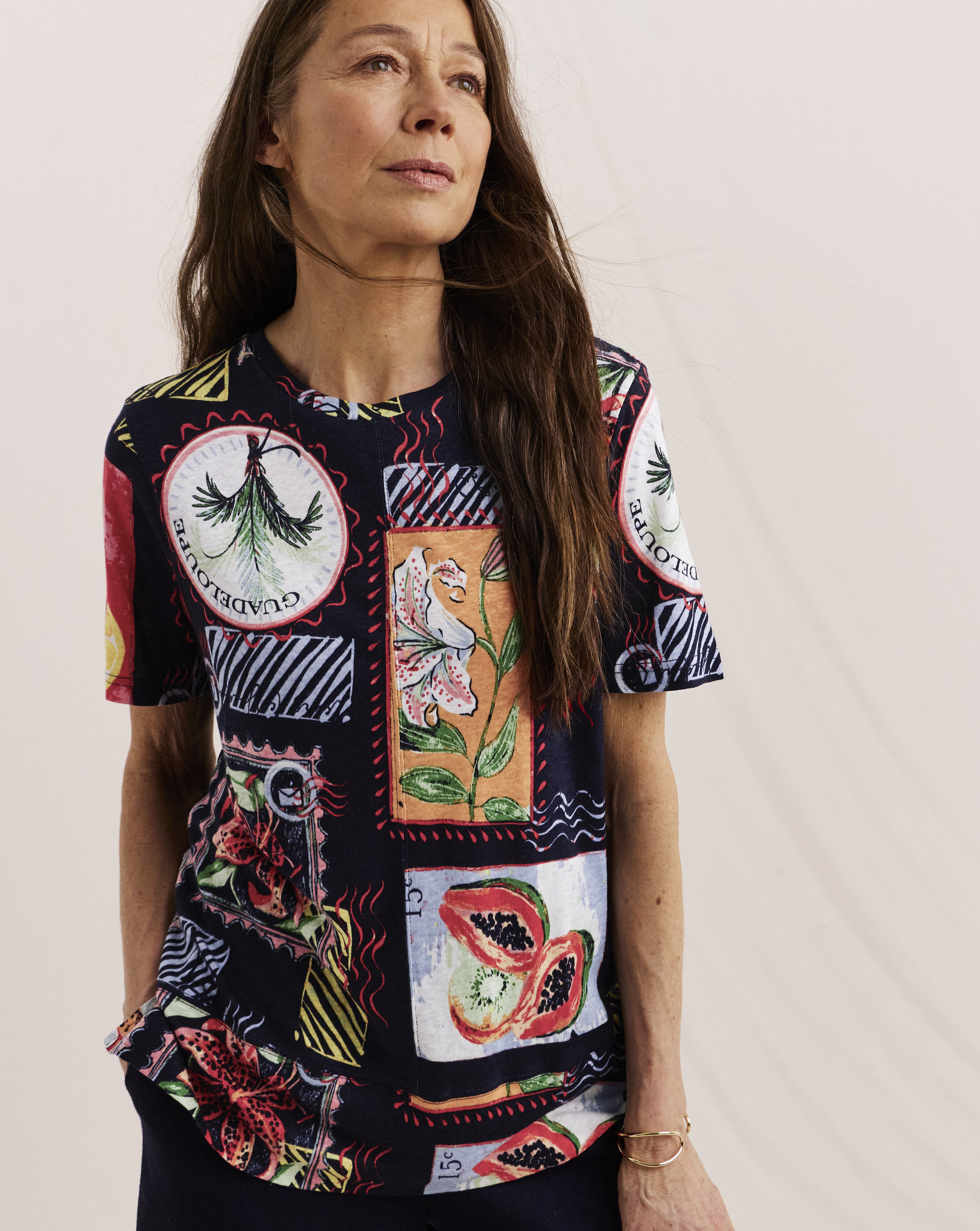 Julipa Linen Jersey T-Shirt