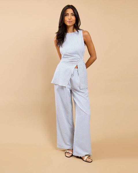 LM Blue Stripe Trouser