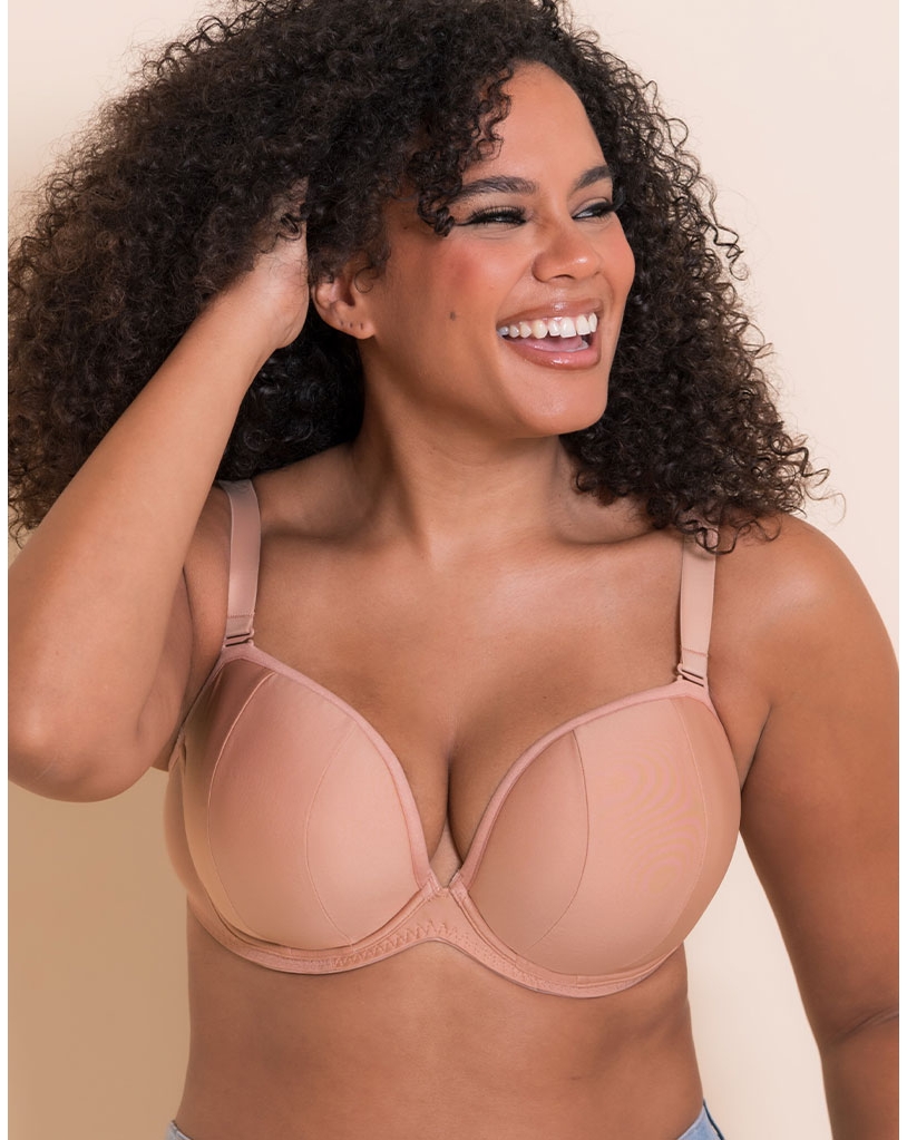 Curvy Kate Superhero Multiway Plunge Bra Latte - Curvy Kate - Size34D