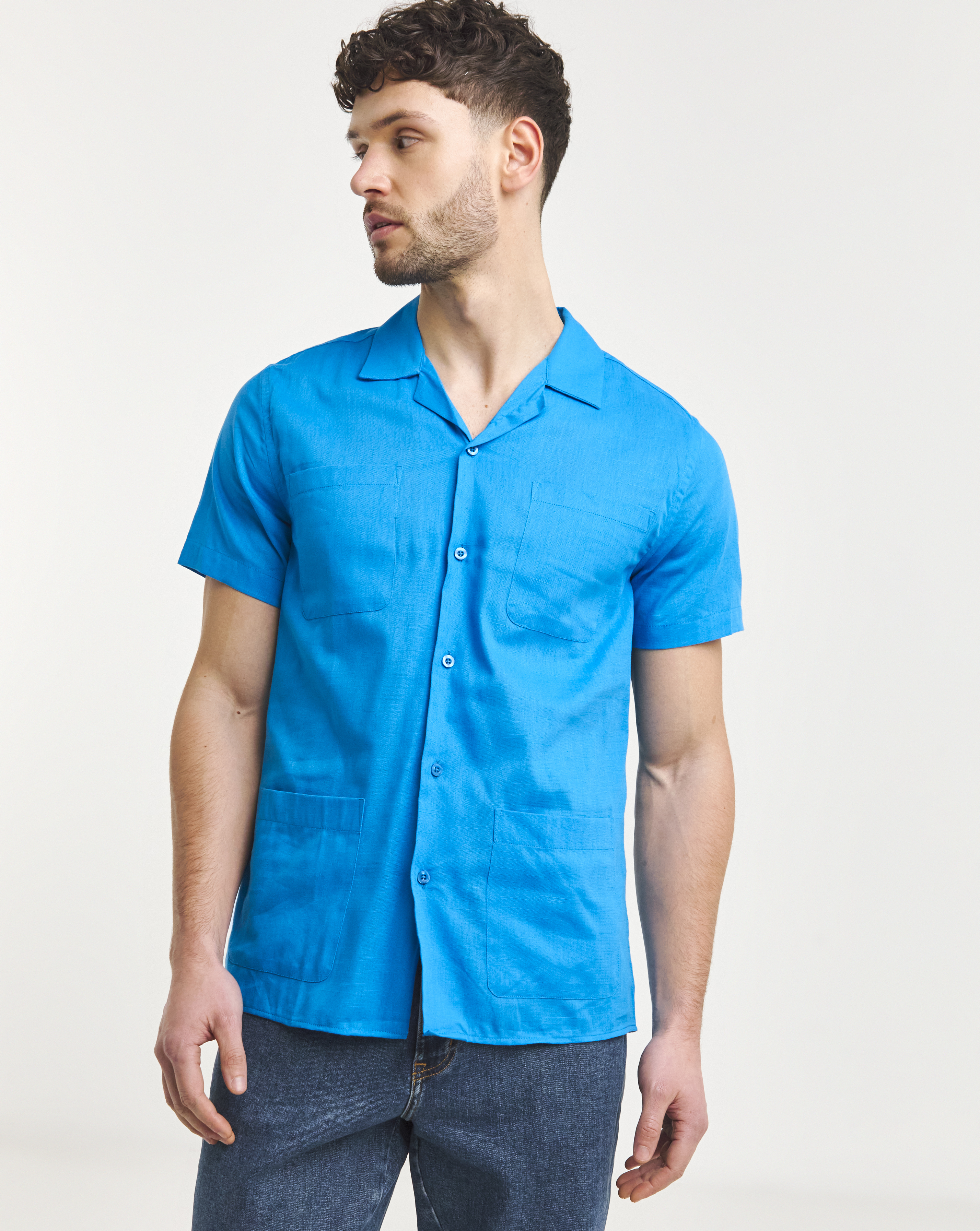 Short Sleeve 4 Pocket Cabana Shirt