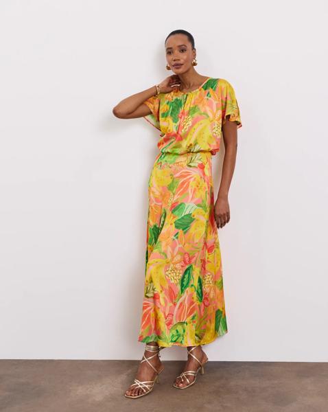 Joanna Hope Split Sleeve Dress